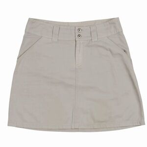 Patagonia Burren organic cotton canvas gorpcore outdoor athleisure mini skirt